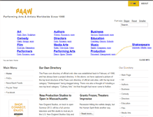 Tablet Screenshot of paaw.com